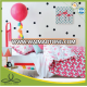 Bright color printed children' bedding set